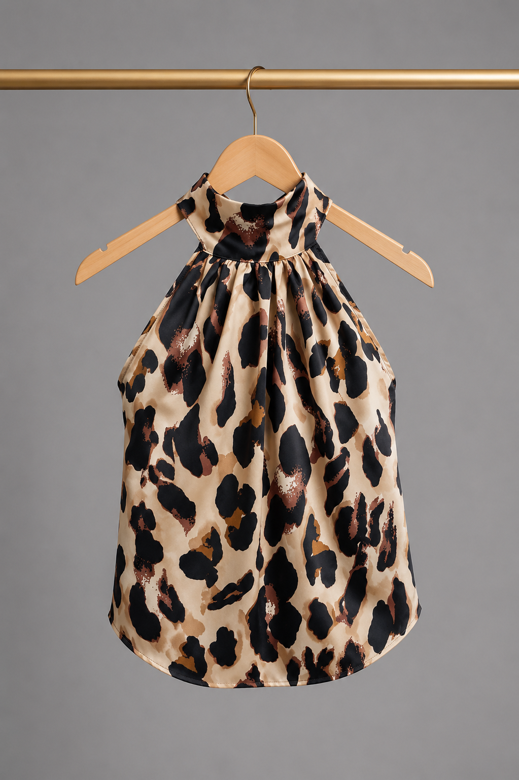 Top Sin Mangas Halter Lia